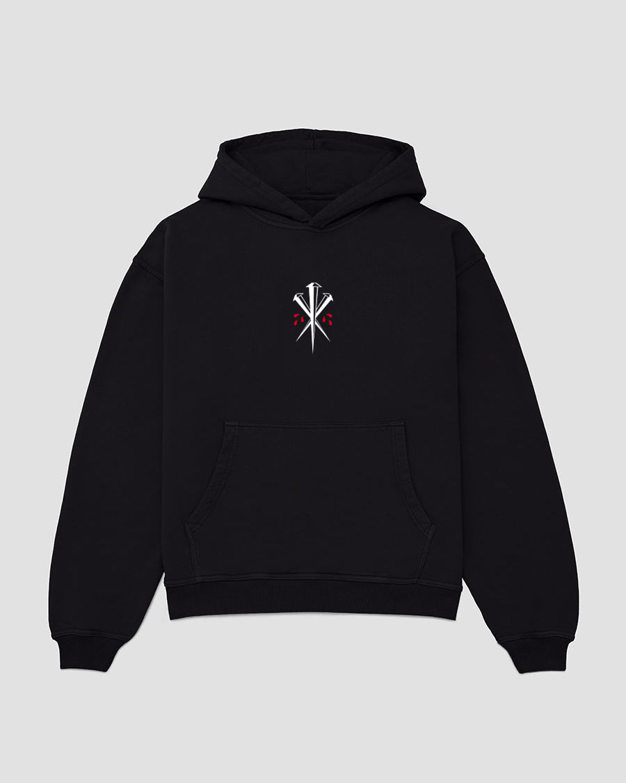 'By the Blood' Hoodie (Black Onyx)