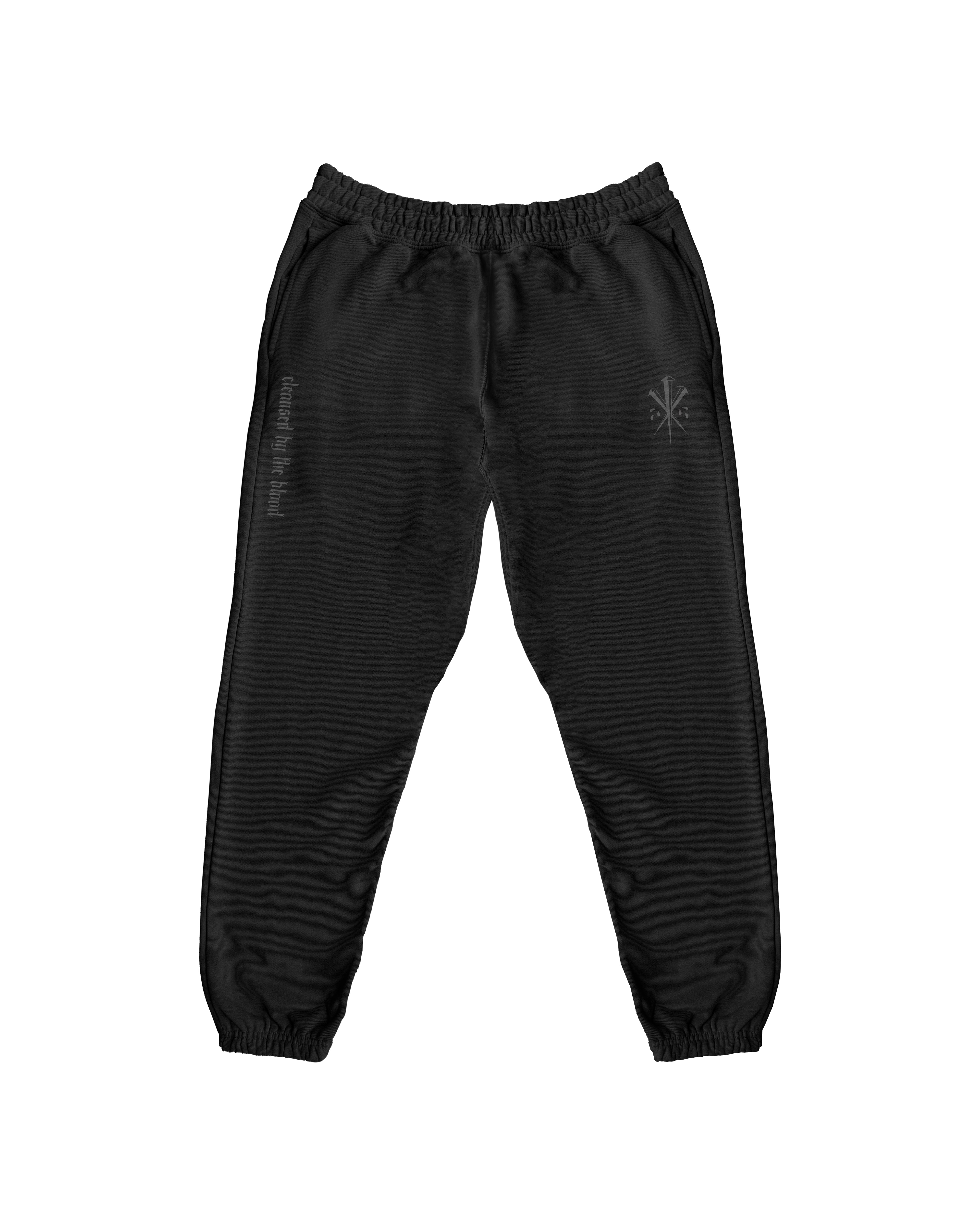 Blackout Embroidered Sweatpant
